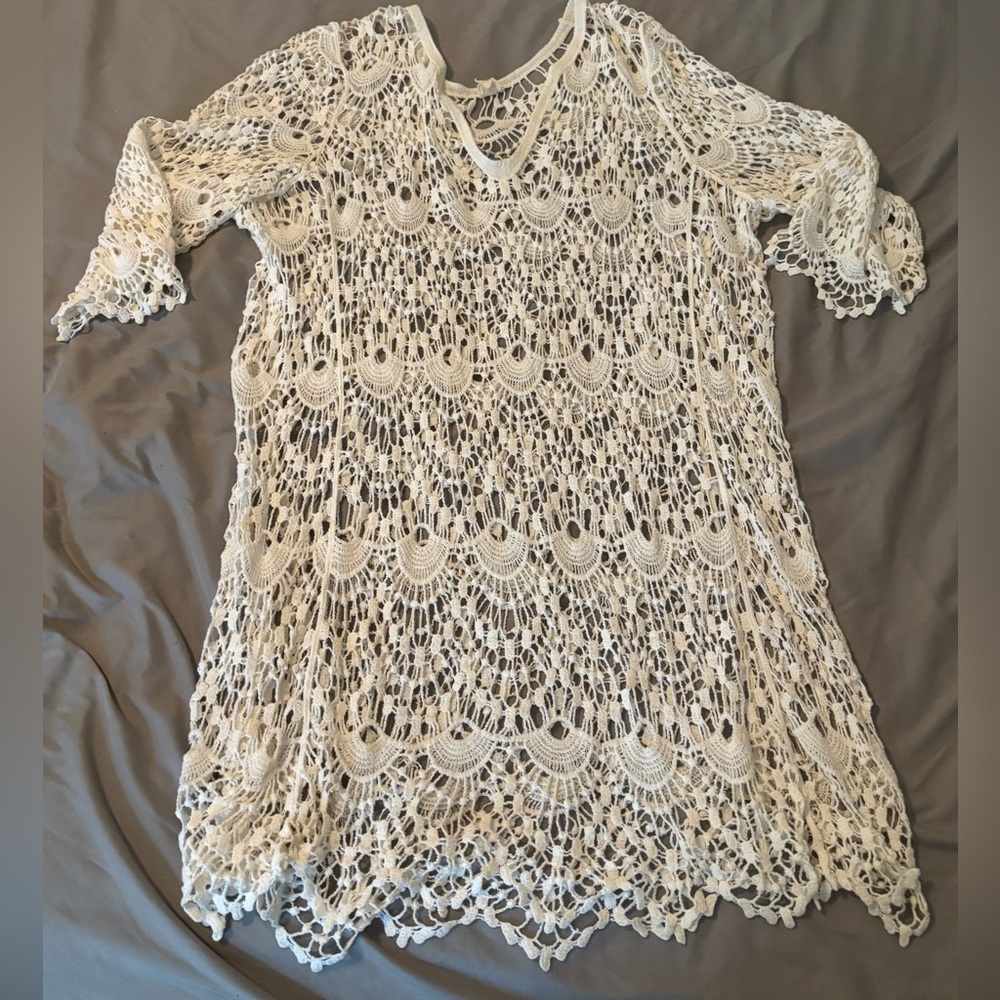 Lace Beach Cover-Up